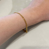 Gold Figaro Bracelet